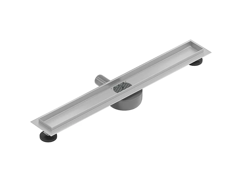 Mexen Flat 360° corps pour drain linéaire rotatif 50 cm, inox - 1040050