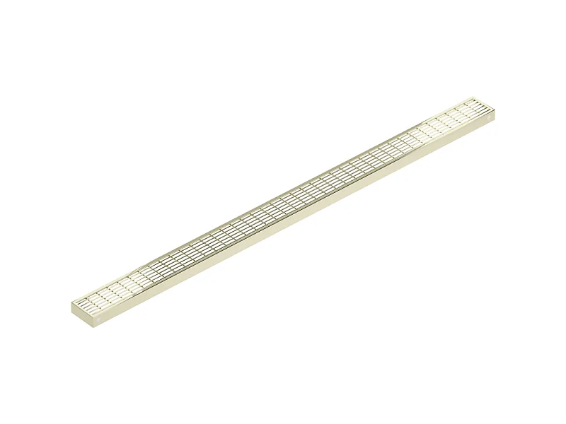 Mexen Flat M33 cache pour drain linéaire 100 cm, or - 15330100