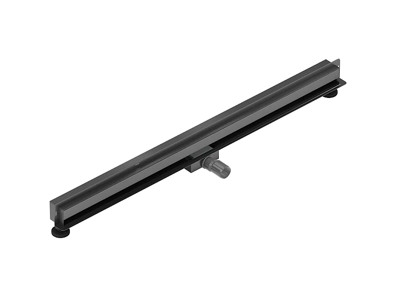 Mexen Flat Wall linear wall drain 2-in-1 110 cm, gun gray brushed - 1E30110