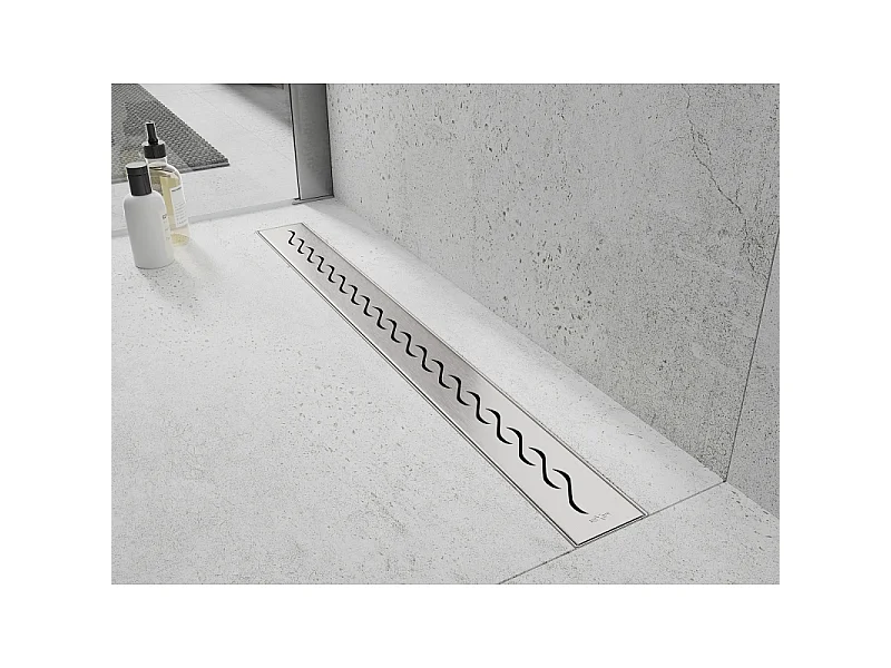 Mexen Flat M18 lineaire afvoer 80 cm, inox - 1023080-15