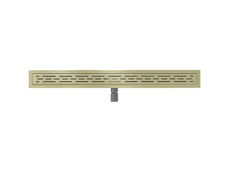Mexen Flat M01 liniere goot 90 cm, geborsteld goud - 1A20090-15