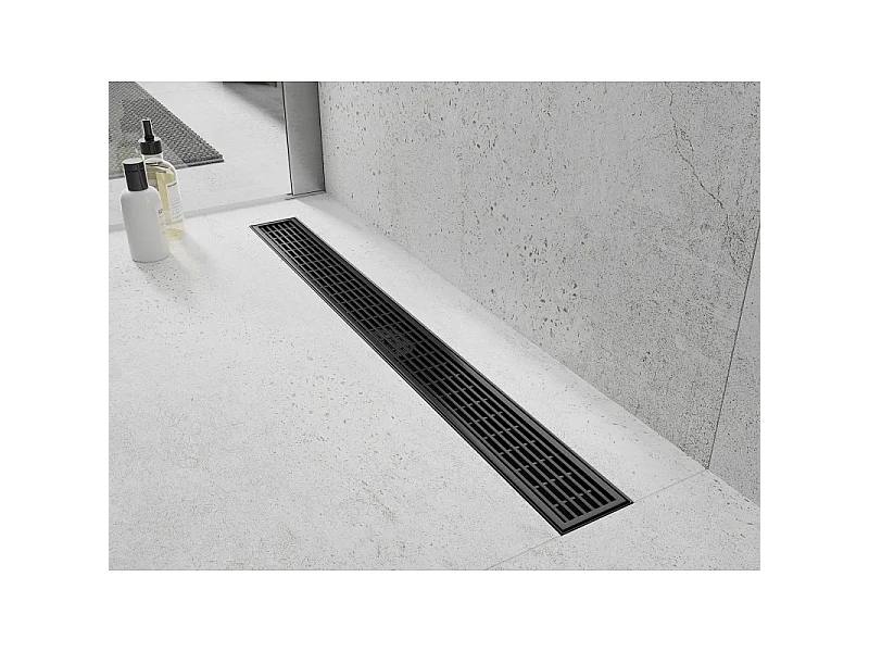 Mexen Flat M33 lineaire afvoer 90 cm, zwart - 1733090-15