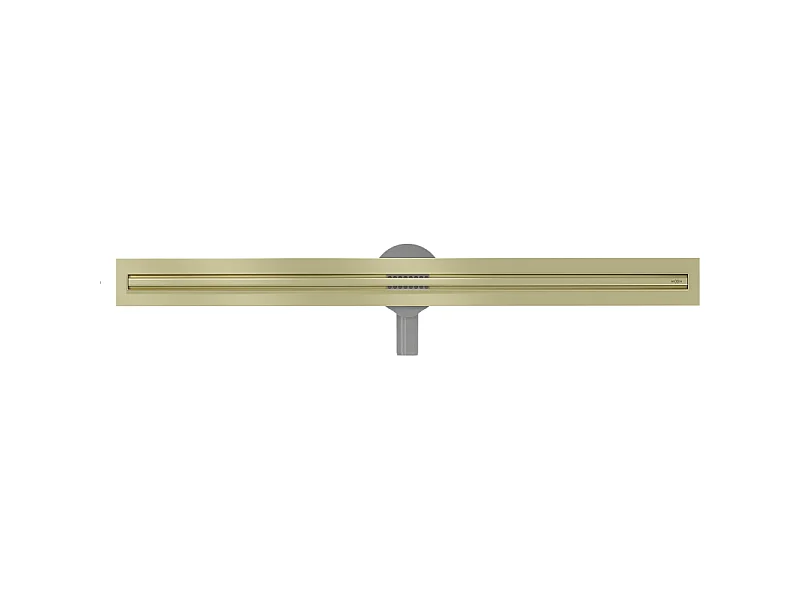 Mexen Flat 360° Slim draaibare lijnafvoer 80 cm, goud geborsteld - 1A41080