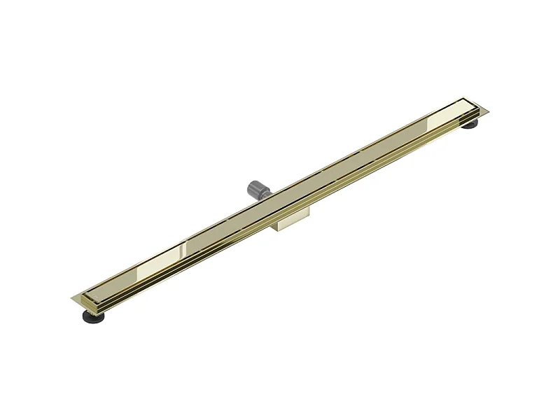 Mexen Flat M13 Linear Drain 2-in-1 150 cm, Gold - 1510150