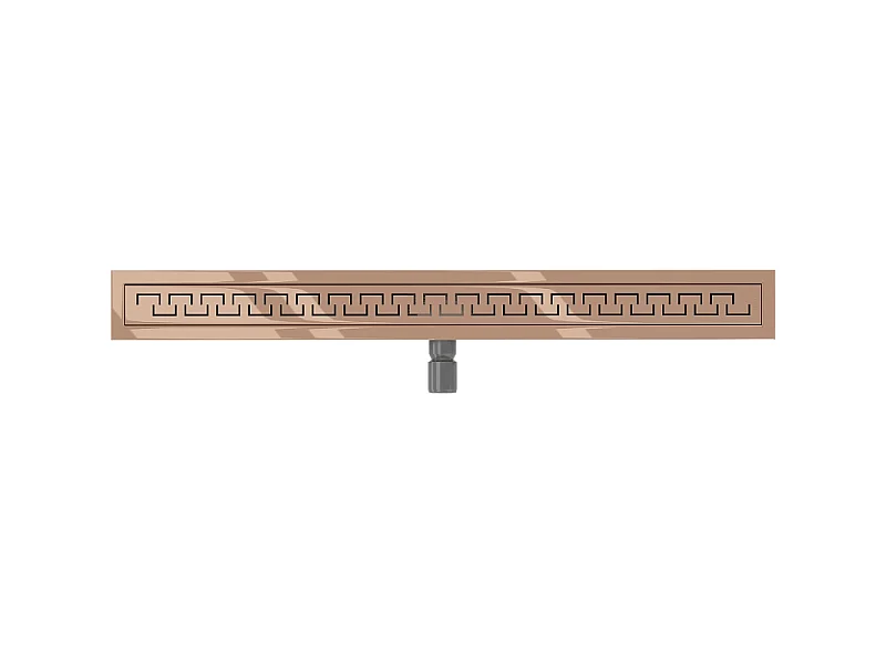 Mexen Flat M15 lineaire afvoer 90 cm, roze goud - 1624090-15