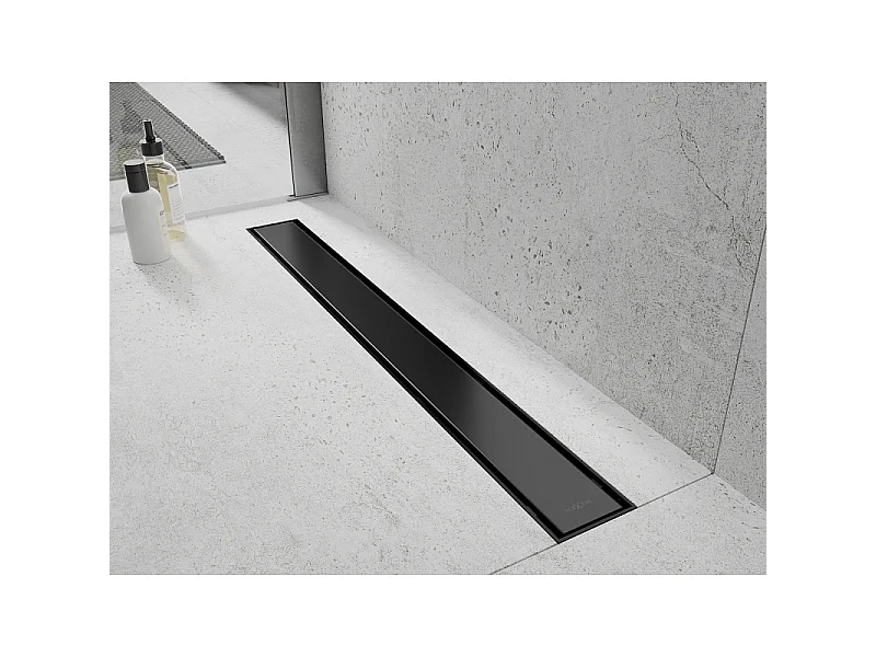 Mexen Flat ABS Linear Drain 2-in-1 60 cm, Black - 1769060