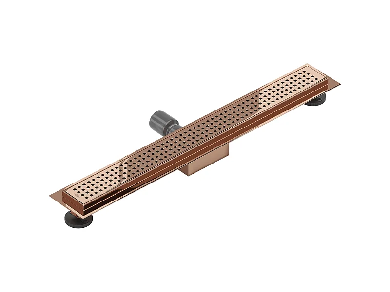Mexen Flat M08 scarico lineare 60 cm, oro rosa - 1625060-15