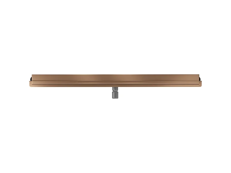 Mexen Flat Wall muurlijnige afvoer 2in1 120 cm, geborsteld koper - 1C30120