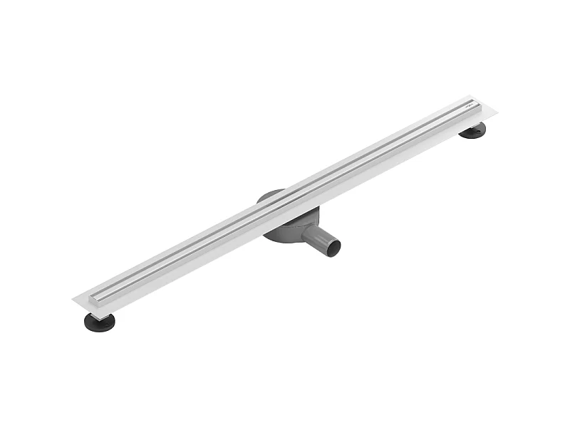 Mexen Flat 360° Slim draaibare lineaire afvoer 100 cm, wit - 1241100