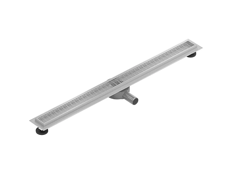Mexen Flat 360° M33 draaibare lijnafvoer 80 cm, inox - 1033080-40