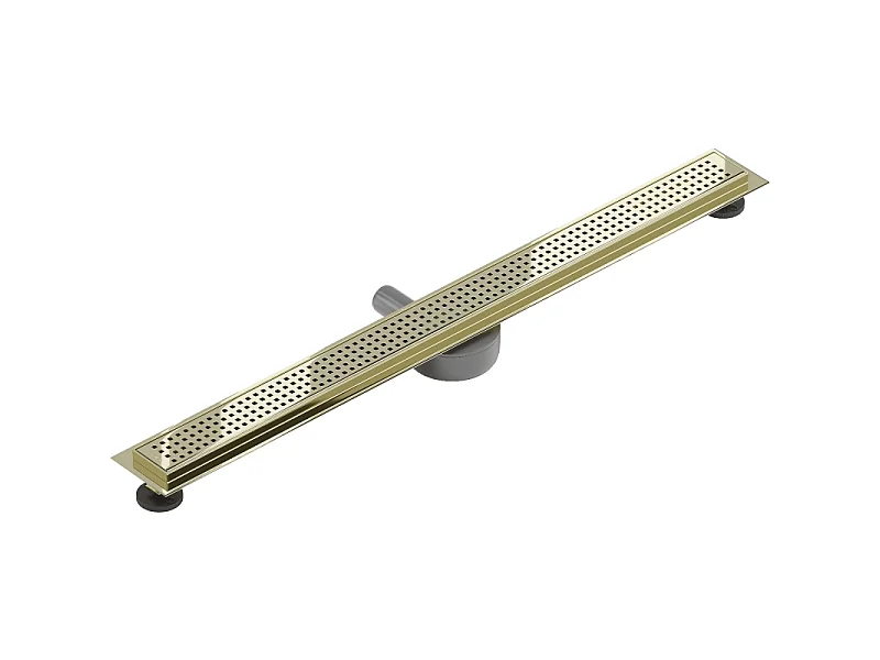 Mexen Flat 360° M08 Drehbarer Linienabfluss 80 cm, Gold - 1525080-40