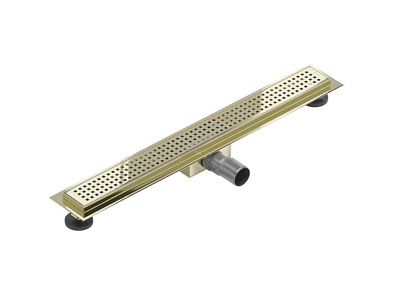 Mexen Flat M08 lineaire afvoer 50 cm, goud - 1525050-15