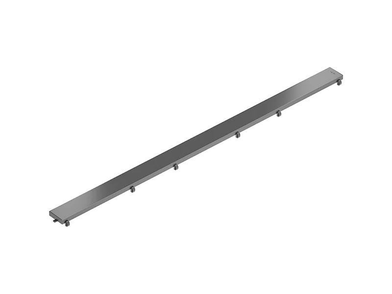 Mexen Flat M13 maskownica 2w1 do odpływu liniowego 80 cm, gun gray szczotkowany - 1E19080