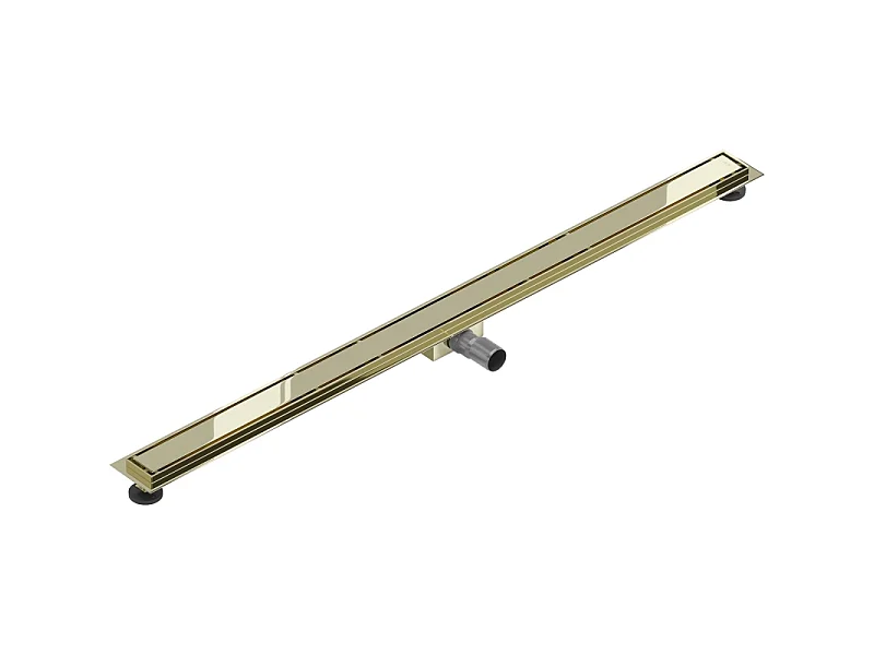 Mexen Flat M13 2in1 linear drain 110 cm, Gold - 1510110