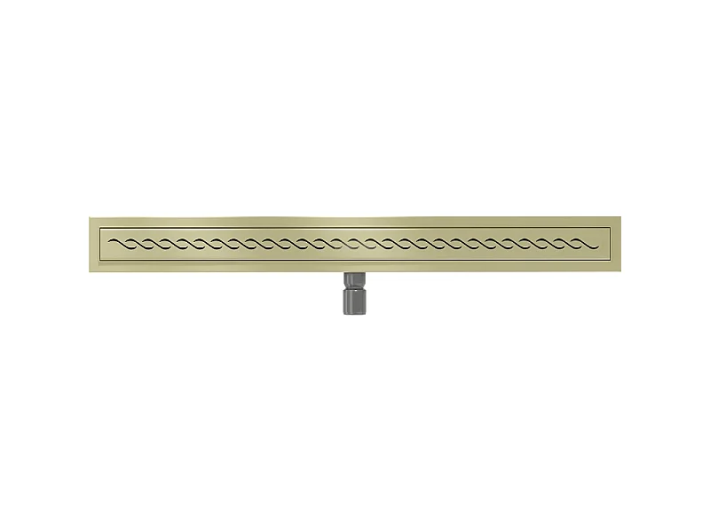 Mexen Flat M18 lineaire afvoer 100 cm, geborsteld goud - 1A23100-15