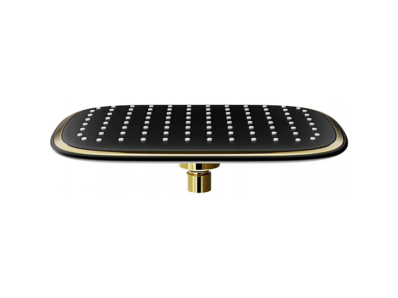 Mexen D-49 pomme de douche 25x19 cm, noire/dorée - 79749-75
