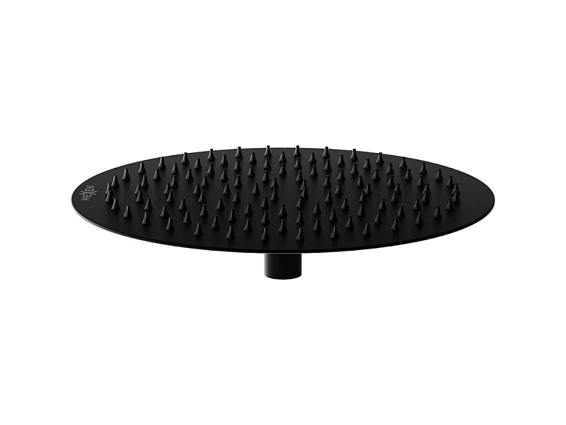 Mexen Slim pomme de douche 25 cm, noire - 79225-70
