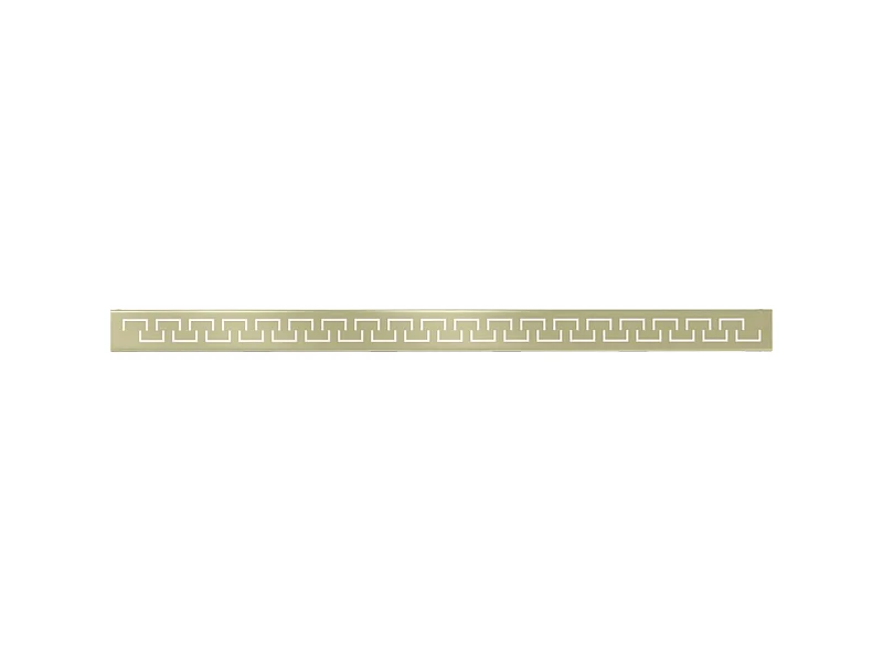 Mexen Flat M15 afdekking voor douchegoot 80 cm, geborsteld goud - 1A24080