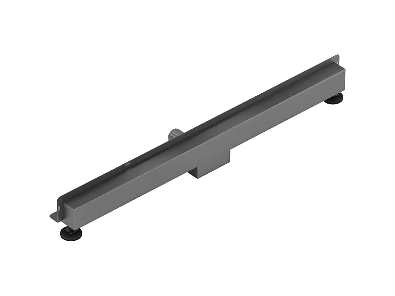 Mexen Flat Wall wall linear drain 2-in-1 100 cm, gun gray brushed - 1E30100