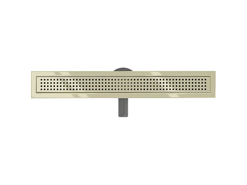 Mexen Flat 360° M08 roterende lijnafvoer 70 cm, goud - 1525070-40