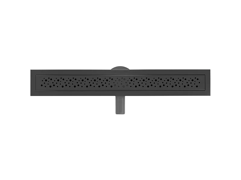 Mexen Flat 360° M12 rotating linear drain 60 cm, black - 1721060-40