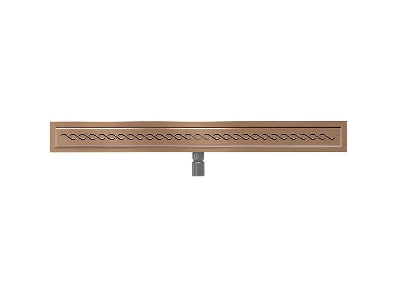 Mexen Flat M18 lineaire afvoer 100 cm, geborsteld koper - 1C23100-15