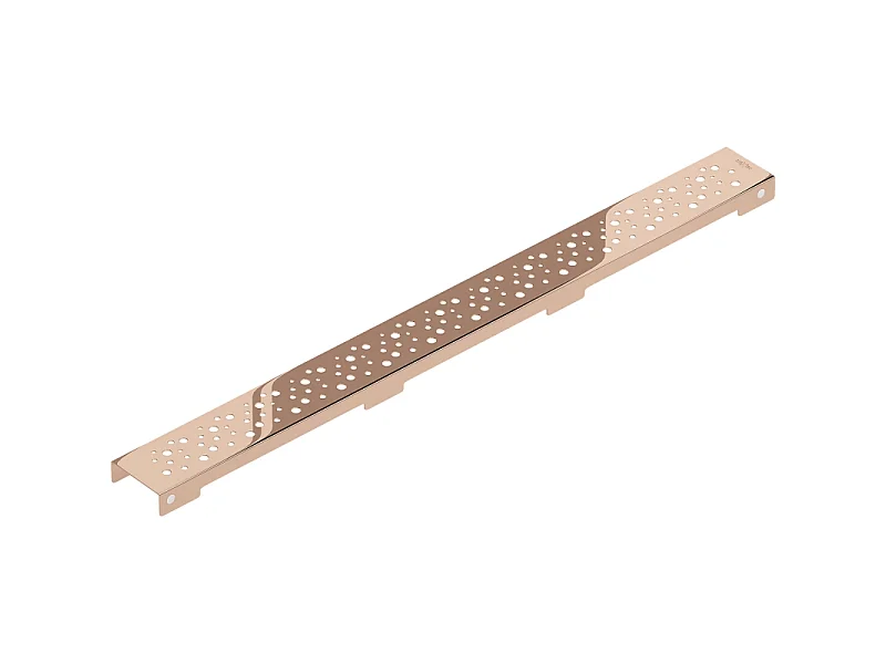 Mexen Flat M12 cache pour drain linéaire 70 cm, or rose - 1621070