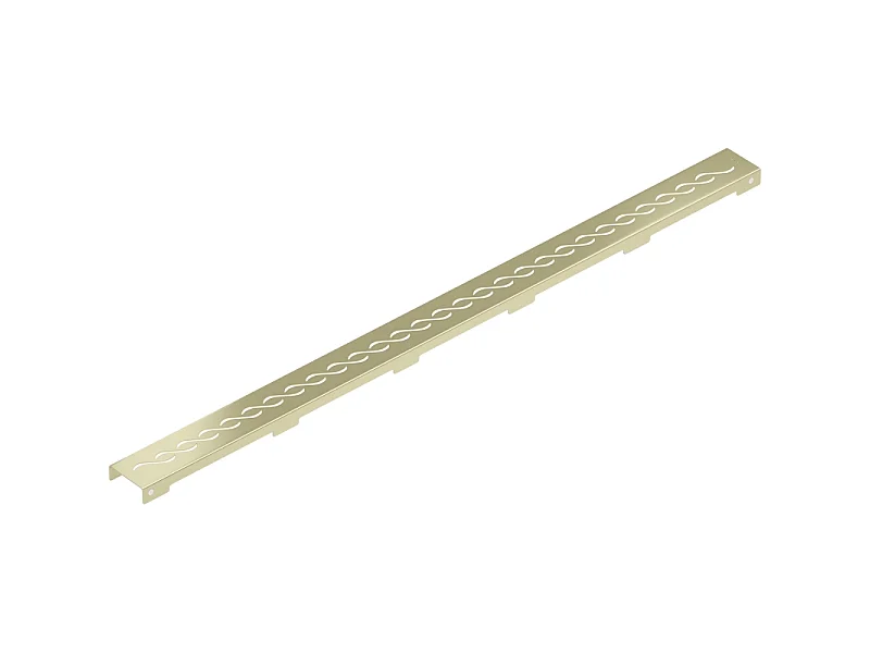 Mexen Flat M18 cache pour drain linéaire 90 cm, or brossé - 1A23090