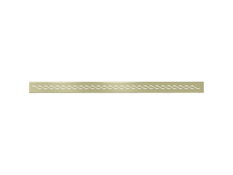 Mexen Flat M18 cache pour drain linéaire 90 cm, or brossé - 1A23090