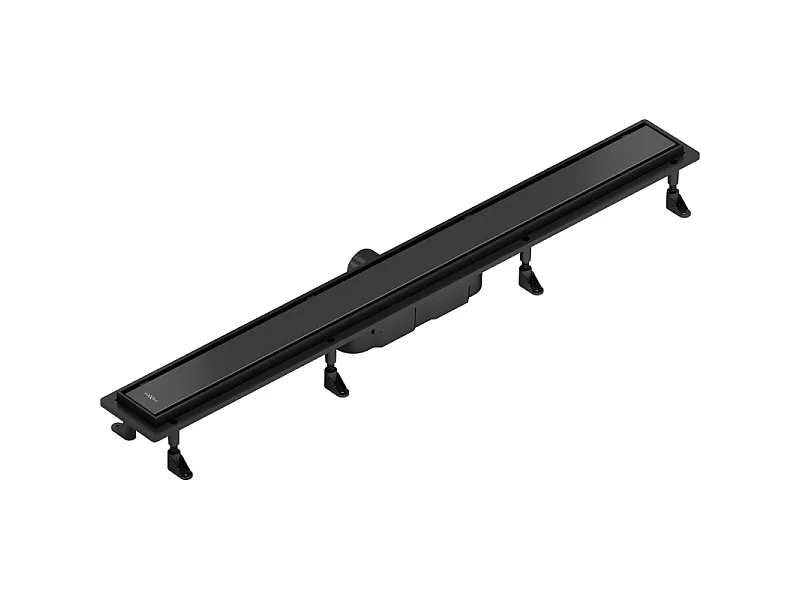 Mexen Flat Abs Flat ABS lineaire afvoer 2-in-1 90 cm, zwart - 1769090