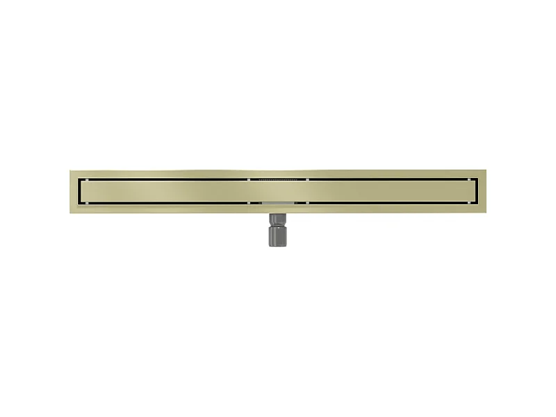 Mexen Flat M13 Linear Drain 2-in-1 100 cm, Brushed Gold - 1A10100-15