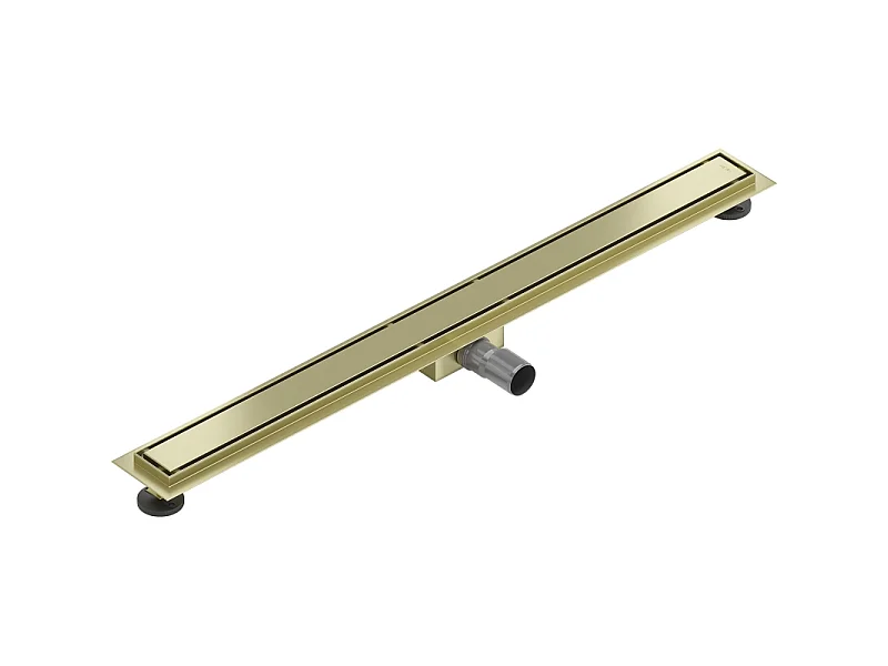 Mexen Flat M13 Linear Drain 2-in-1 100 cm, Brushed Gold - 1A10100-15