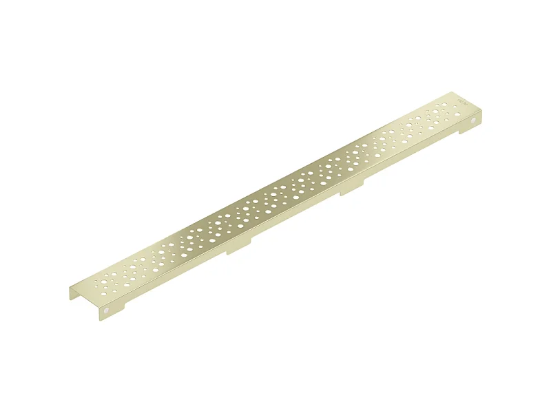 Mexen Flat M12 cache pour drain linéaire 60 cm. or brossé - 1A21060