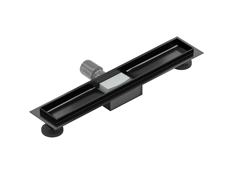 Mexen Flat telo za linearni odtok 50 cm, črno - 1715050