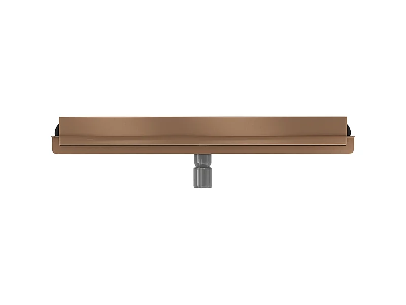 Mexen Flat Wall linear wall drain 2in1 60 cm, brushed copper - 1C30060