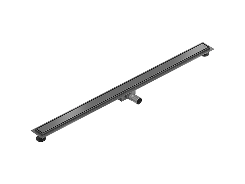 Mexen Flat M13 Linear Drain 2-in-1 140 cm, Gun Gray Brushed - 1E10140