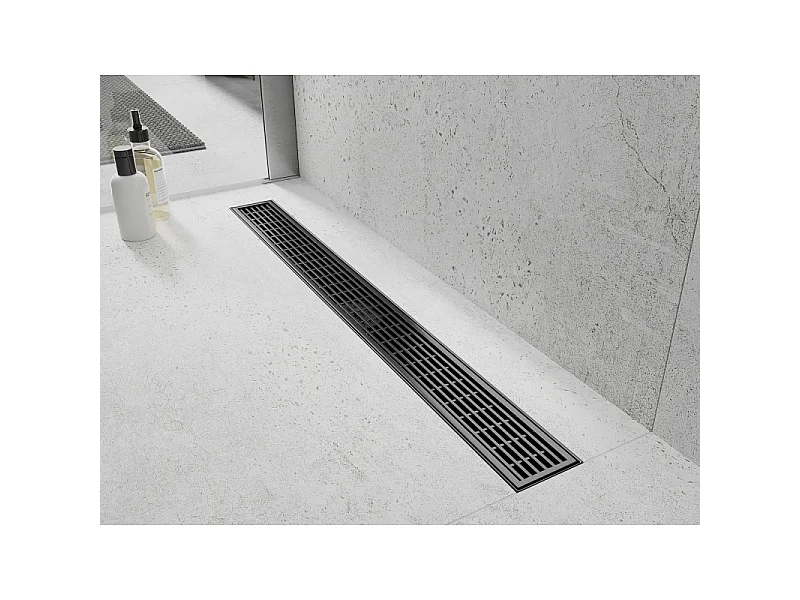 Mexen Flat M33 lineaire afvoer 100 cm, gun grijs geborsteld - 1E33100-15