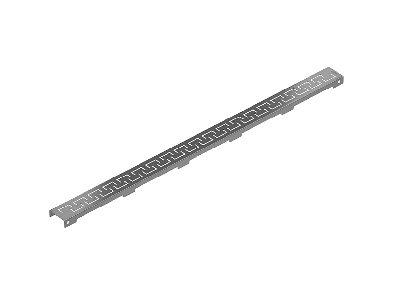 Mexen Flat M15 afdekking voor lijnafvoer 80 cm, geborsteld geweergrijs - 1E24080