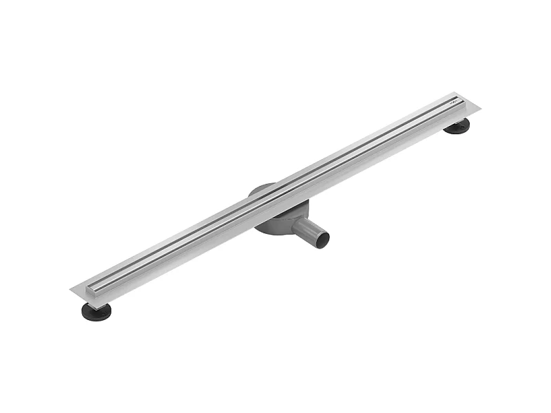 Mexen Flat 360° Slim Drehbarer Linienablauf 100 cm, Inox - 1041100