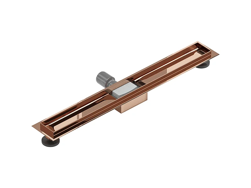 Mexen Flat lichaam voor lineaire afvoer 70 cm, roze goud - 1615070