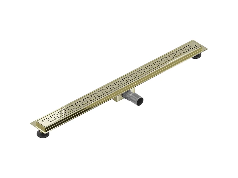 Mexen Flat M15 lineaire afvoer 100 cm, goud - 1524100-15