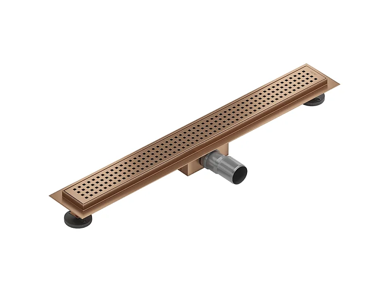 Mexen Flat M08 scarico lineare 50 cm, rame spazzolato - 1C25050-15