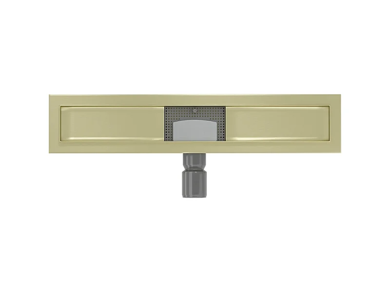 Mexen Flat lichaam voor 50 cm lineaire afvoer, geborsteld goud - 1A15050