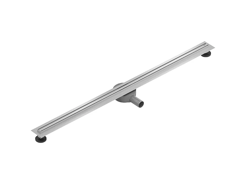 Mexen Flat 360° Slim draingoot draaibaar 130 cm, inox - 1041130