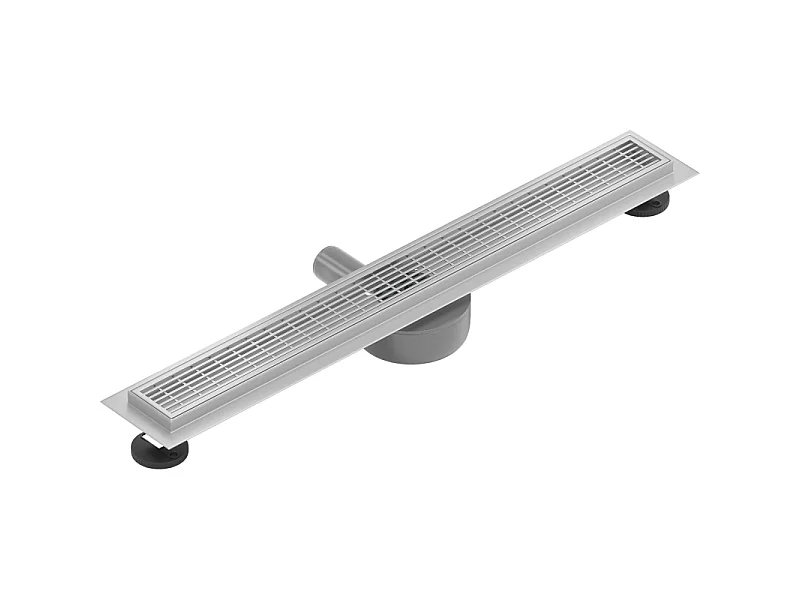 Mexen Flat 360° M33 siphon linéaire rotatif 70 cm, inox - 1033070-40
