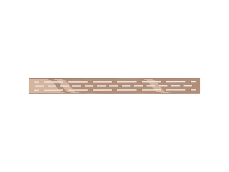 Mexen Flat M01 afdekking voor lijnafvoer 70 cm, roségoud - 1620070