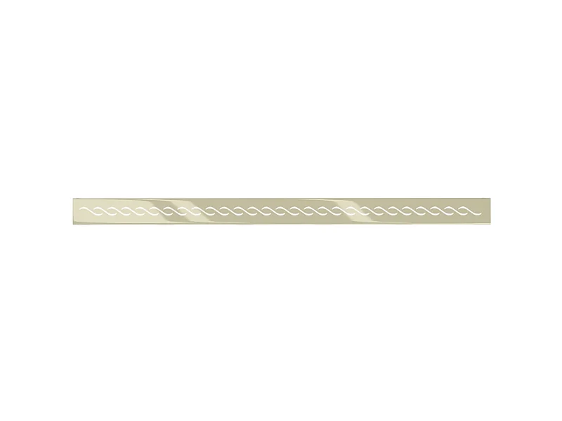 Mexen Flat M18 cache pour drain linéaire 100 cm, or - 1523100