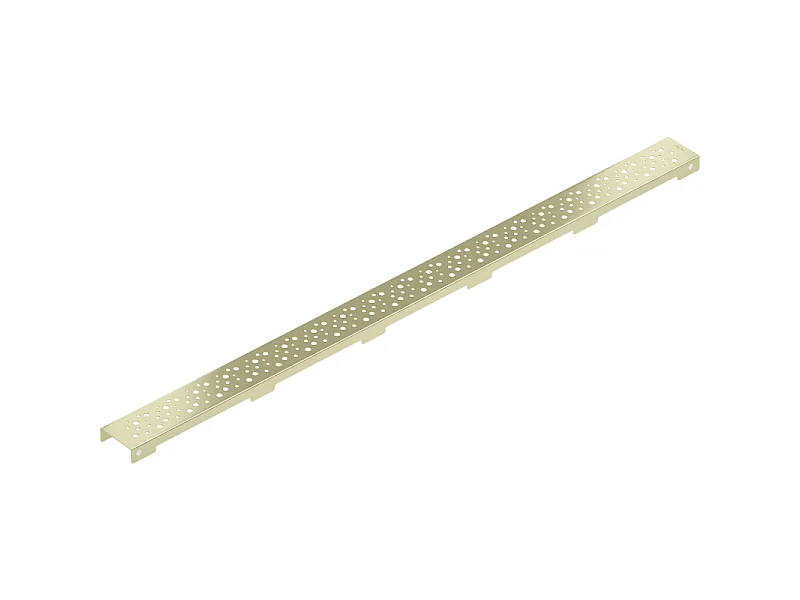 Mexen Flat M12 copertura per scarico lineare 90 cm, oro spazzolato - 1A21090