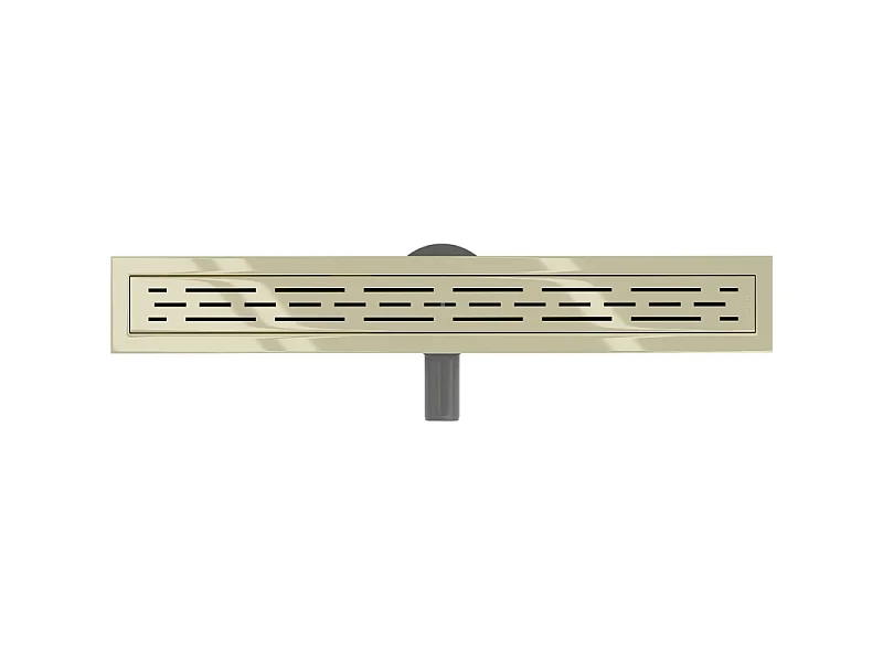 Mexen Flat 360° M01 roterende linjeafløb 50 cm, guld - 1520050-40