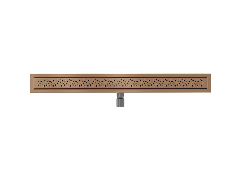Mexen Flat M12 lineaire afvoer 100 cm, geborsteld koper - 1C21100-15